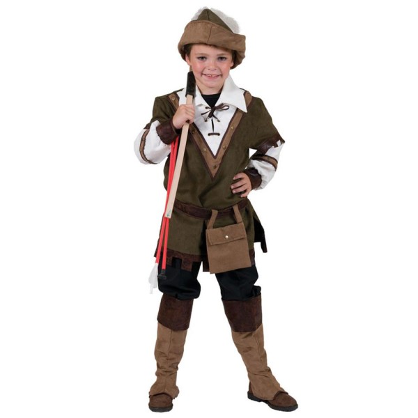 Robin Hood, Kinder, 5-Teilig, grün