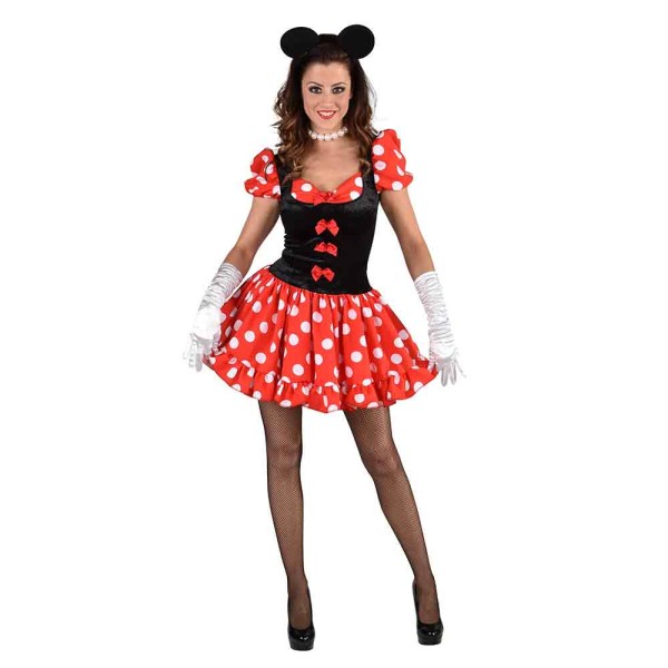 Damenkleid Minnie Maus