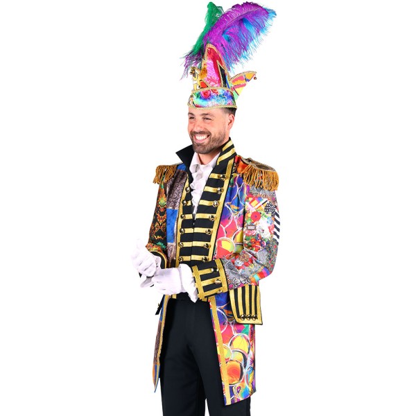 Herren Brokat Jacke "Mix it up", bunt