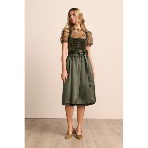 Dirndl Nyvella, 70 cm, oliv
