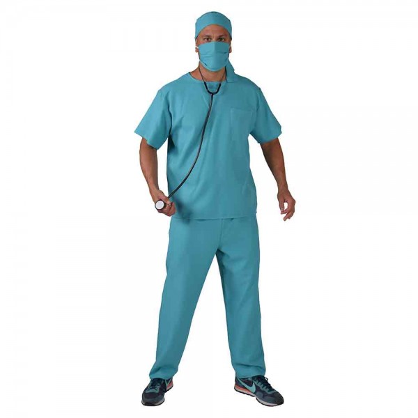 Chirurg, 4-Teilig, grün