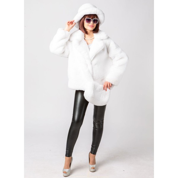 Umhängetasche, Kunstfell/Plüsch