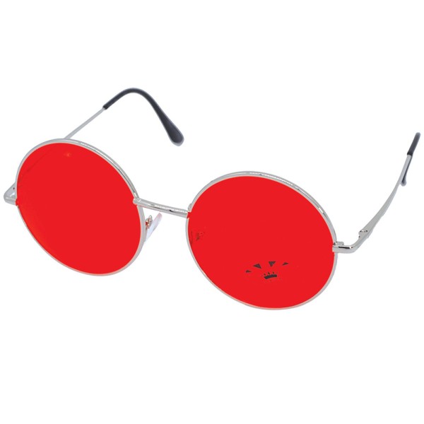 Brille Hippie, rund