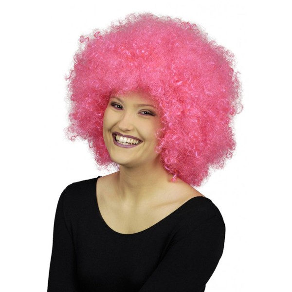 Perücke 70's Pink Afro