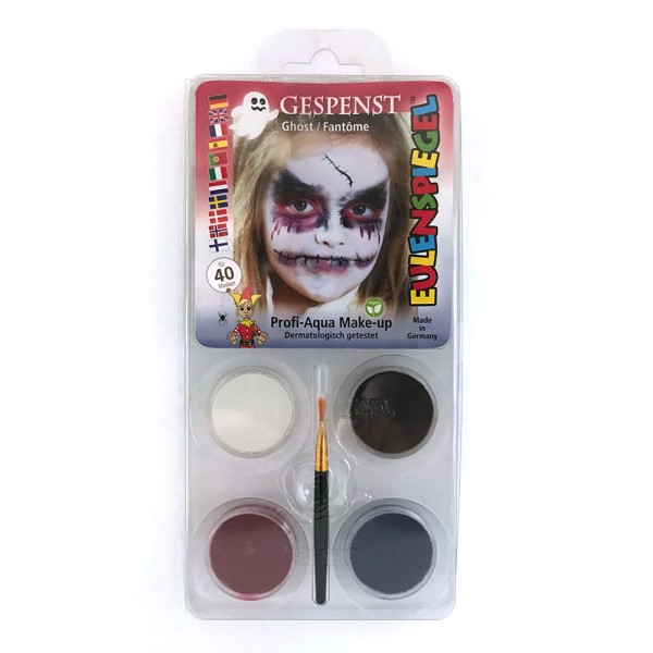 Aqua Schminkfarben-Set Gespenst