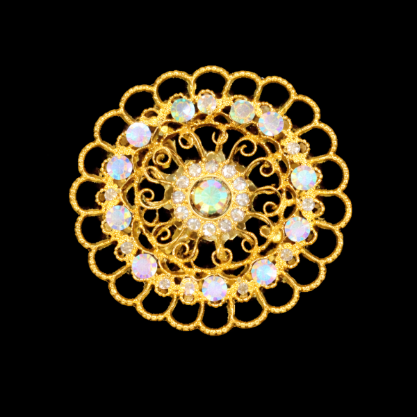 Luxus Broschen mit Strasssteinen