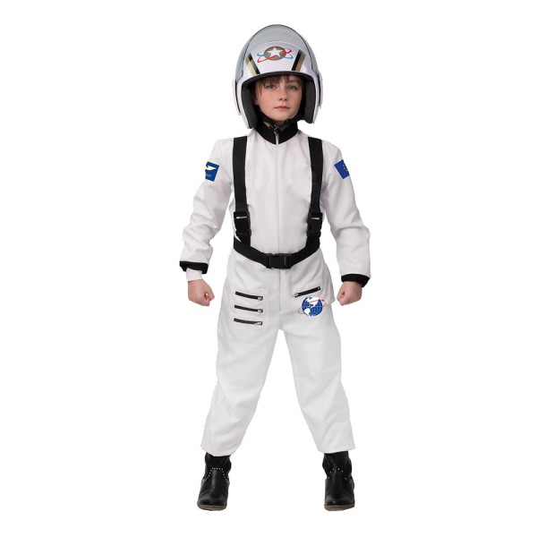 Kinder Astronaut De Luxe, Overall, weiss