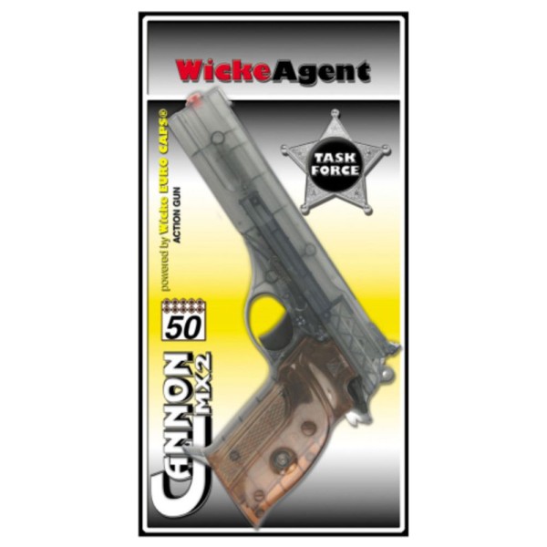 Pistole Cannon MX2-Agent, 50-Schuss/Streifen