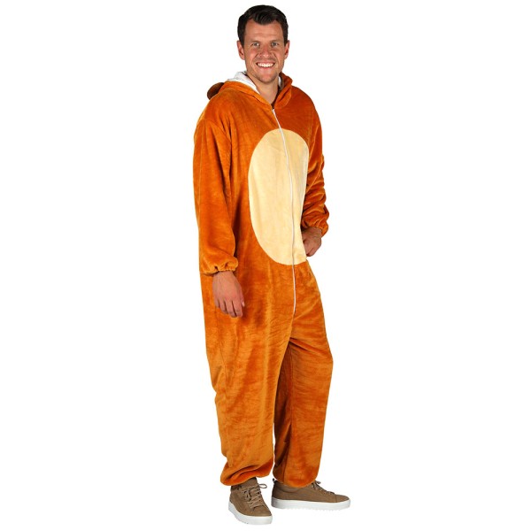 Overall Löwe, braun