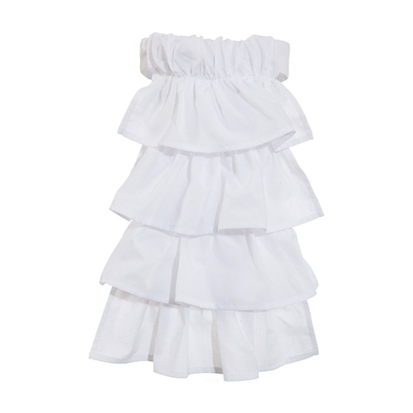 Jabot aus Gabardine