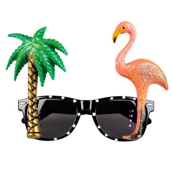 Brille Hawaii, bunt