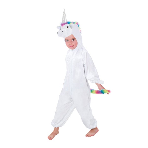 Kinder Overall Einhorn, weiss