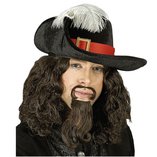 Hut Musketier, mit Feder