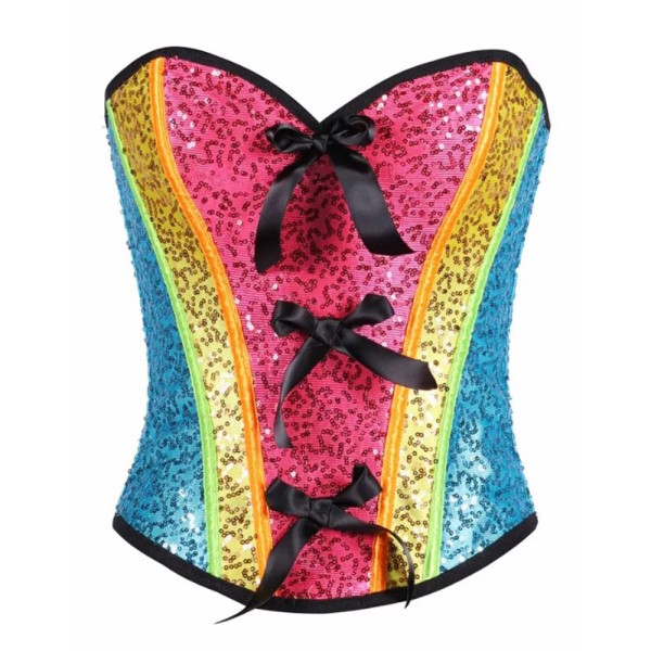 Korsage Regenbogen, bunt