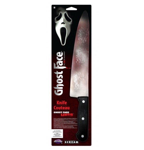 Halloween Messer Ghost Face, 37 cm