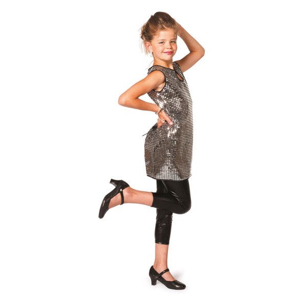 Mädchen Paillettenkleid