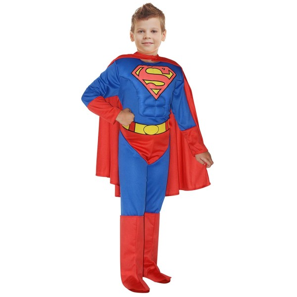 Kostüm Superman Muskeln, Kinder