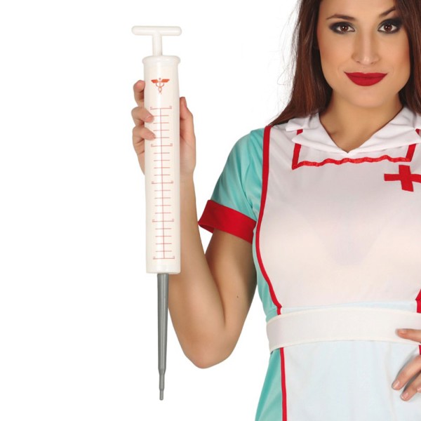 Risengrosse Krankenschwester Spritze, 58 cm