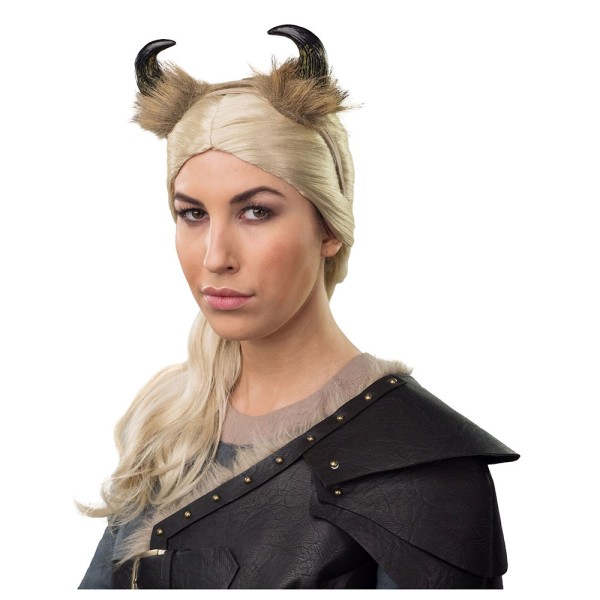 Haarreif Wikinger mit Hörner