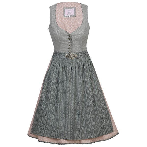 Dirndl Romy, 58 cm, grün/altrosa