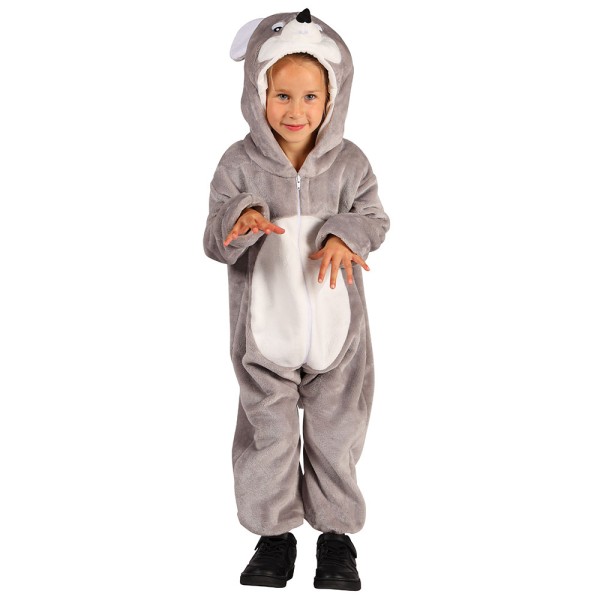 Baby Kostüm Maus, grau