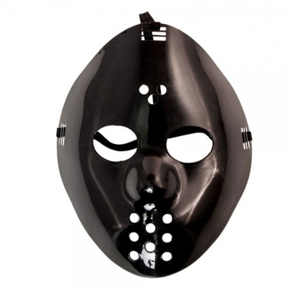 Hockey-Maske, schwarz