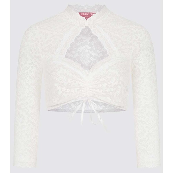 Dirndlbluse Amore Italiano, ecru