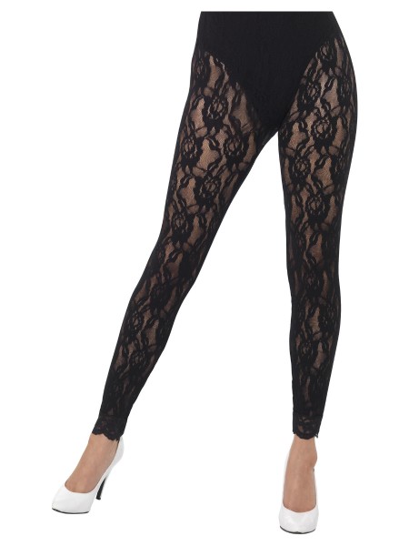 80er Spitzen Leggings