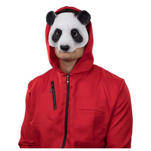 Halbmaske Pandabär