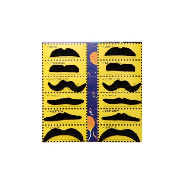 Bartkarte, 12-Teilig